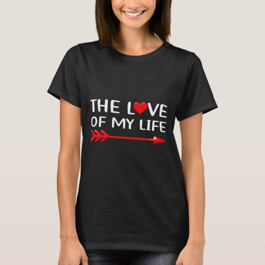 Matching His And Hers Couples Funny Set Valentine  T-shirt (Voorkant)