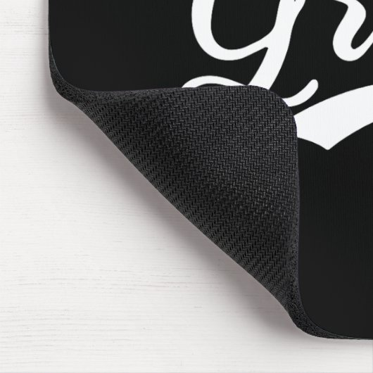 Matching klaarmaken bruid en bruidegom bruiloft gr muismat (Hoek)