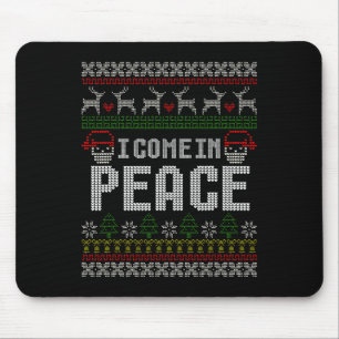 Matching koppels lelijke kerst trui ik kom in muismat