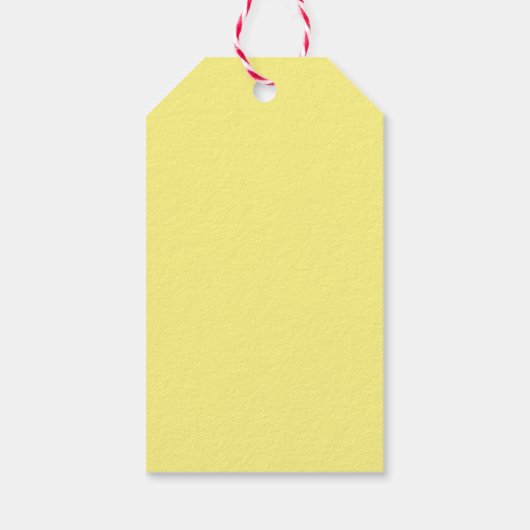 Matching Kwanzaa Yellow Red Black Green Cadeaulabel (Achterkant)