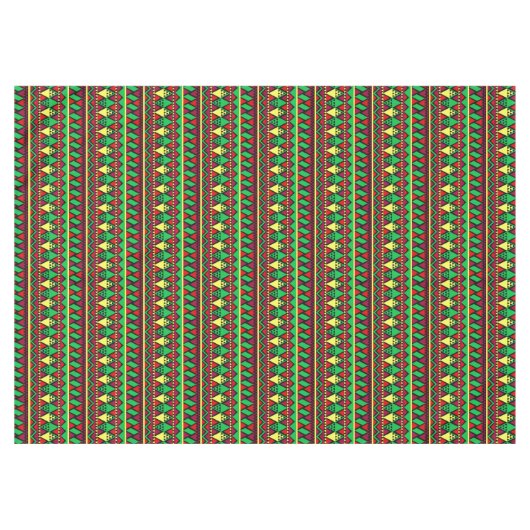 Matching Kwanzaa Yellow Red Black Green medium Tafelkleed (Voorkant (Horizontaal))
