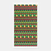 Matching Kwanzaa Yellow Red Black Green Servet (Voorkant)