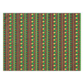 Matching Kwanzaa Yellow Red Black Green Tafelkleed (Voorkant (Horizontaal))