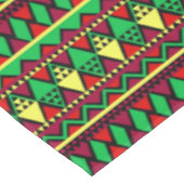 Matching Kwanzaa Yellow Red Black Green Tafelkleed (Gekanteld)