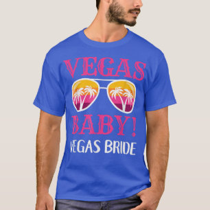 Matching Las Vegas Wedding Bride Squad Vegas Bride T-shirt