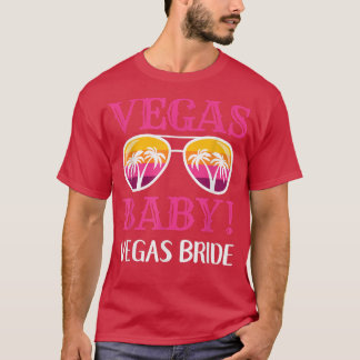 Matching Las Vegas Wedding Bride Squad Vegas Bride T-shirt