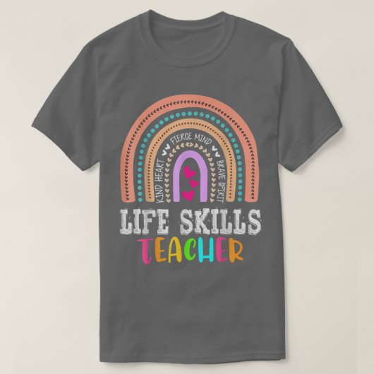 Matching Life Skills Teacher Squad Special Ed SPED T-shirt (Design voorkant)