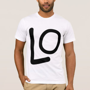 Matching LO VE shirt boy