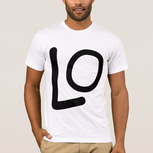 Matching LO VE shirt boy (Voorkant)