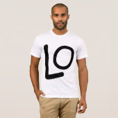 Matching LO VE shirt boy (Voorkant volledig)