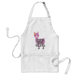 Matching Moeder Dochter Mamas Little Llama Standaard Schort