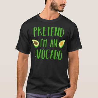 Matching s Pretend Ik ben een Avocado Costume Pull T-shirt