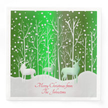 Matching Set White Reindeer geeft naam groen uit