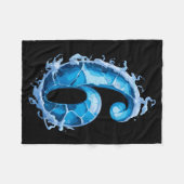 Matching Six Seven Flaming Ice Funny Meme 67 Coupl Fleece Deken (Voorkant (Horizontaal))