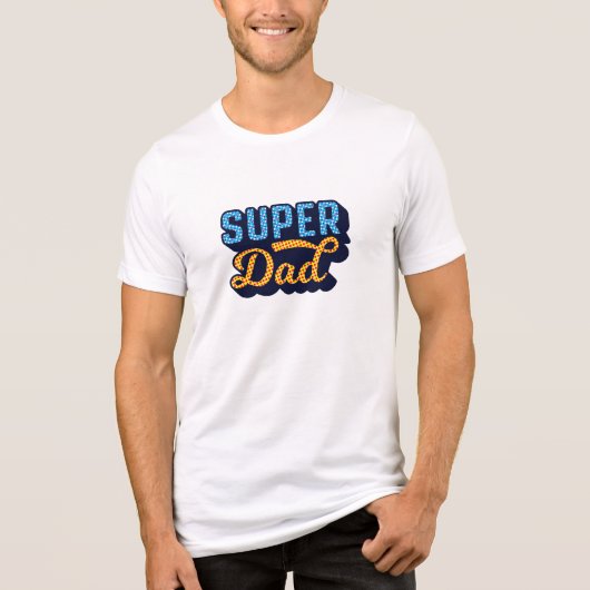Matching Super Vader & Super Kind Sidekick Vader Z Tri-Blend Shirt (Voorkant)