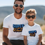Matching Super Vader & Super Kind Sidekick Vader Z Tri-Blend Shirt<br><div class="desc">Alle superhelden vaders en sidekick kinder bellen! Vier Vaderdag en je vader-zoonband met onze bijpassende super vader & super kind sidekick t-shirts ontworpen in een boeiend stripverhaal stijl lettertype en design. Laat je dynamische duo kracht los en verover de wereld samen! Personaliseer de achterkant van het T-shirt met een leuke...</div>