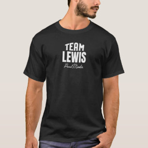 Matching Team Lewis Trots Lid Lewis Familie T-shirt
