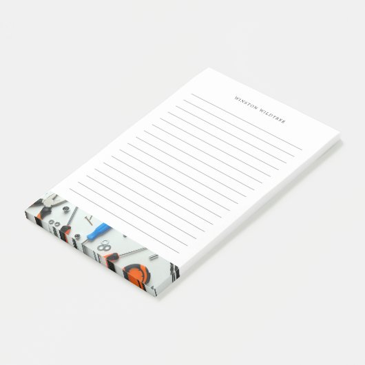 Matching Tools Handyman | Gelineerd Post-it® Notes (Schuin)