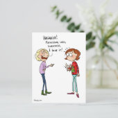 Matching Ugly Sweaters Briefkaart (Staand voorkant)