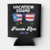 Matching van vakantieteams voor Puerto Rico Blikjeskoeler (Voorkant)