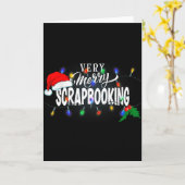 Matching Very Merry Scrapbooking Christmas  Kaart (Gele Bloem)