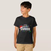 Matching Very Merry Scrapbooking Christmas  T-shirt (Voorkant volledig)