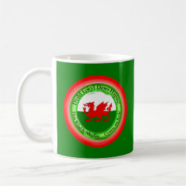 Matching Welsh Dragon St David's Day bewerken Koffiemok