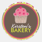 Matching Whimsical Bakery Stickers (Voorkant)