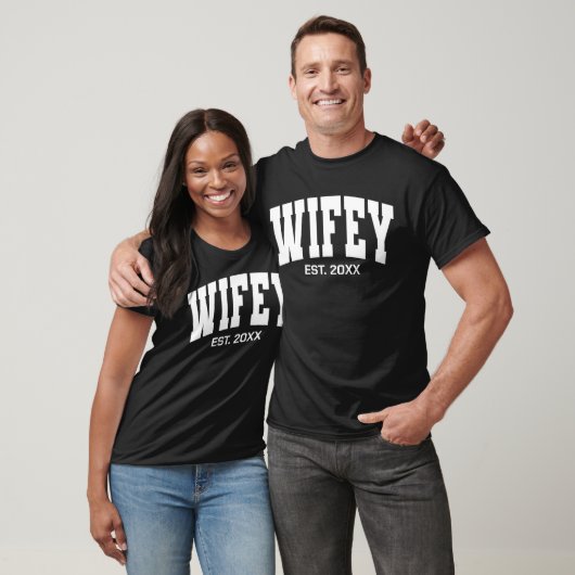 Matching Wife and Husband Shirts for Newlyweds (Unisex)