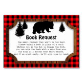 Matching Woodsy Beer Book Request Insert Card Kaart (Voorkant)
