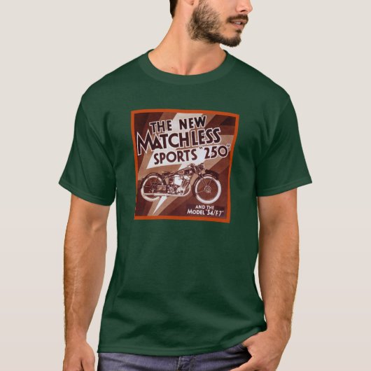 Matchless 250 motorfiets t-shirt (Voorkant)