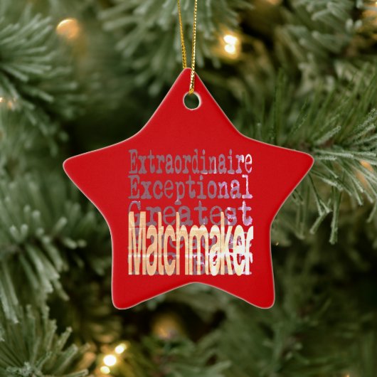 Matchmaker Extraordinaire Keramisch Ornament (Boom)