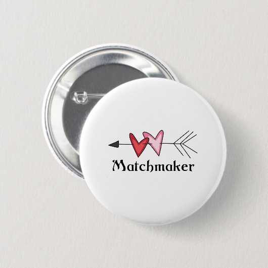 MATCHMAKER RONDE BUTTON 5,7 CM (Voorkant /achterkant)
