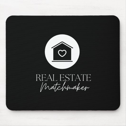 Matchmaker voor onroerend goed muismat (Voorkant)