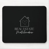 Matchmaker voor onroerend goed muismat (Voorkant)
