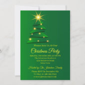 Matchset groene structuur Naam tekst Kerstmis wijz Kaart (Voorkant)