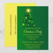 Matchset groene structuur Naam tekst Kerstmis wijz Kaart (Voorkant / Achterkant)