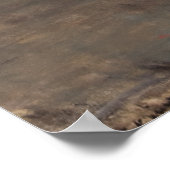 Matchstick Girl Poor Disabled Markets op Street Poster (Hoek)