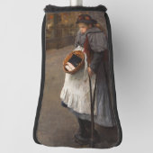 Matchstick Meisje Arme Straat Urchin Stadsarmoede Golfheadcover (Draai 90)