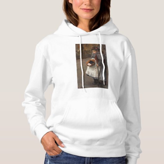 Matchstick Meisje Arme Straat Urchin Stadsarmoede Hoodie (Voorkant)