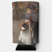 Matchstick Meisje Arme Straat Urchin Stadsarmoede Seltzer Blikjeskoeler (Voorkant)