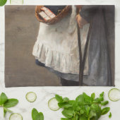 Matchstick Meisje Arme Straat Urchin Stadsarmoede Theedoek (Gevouwen)