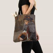 Matchstick Meisje Arme Straat Urchin Stadsarmoede Tote Bag (Dichtbij)