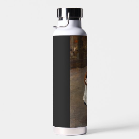 Matchstick Meisje Arme Straat Urchin Stadsarmoede Waterfles (Rechts)