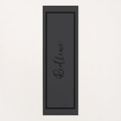 Mate Black Yoga Mat (Voorkant)