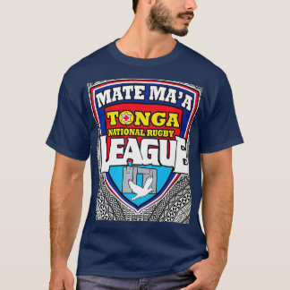 Mate Maa onga Ikale ahi Rugby league ongan Desi T-shirt