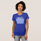 Mate Me Chess Theme T-shirt (Voorkant volledig)