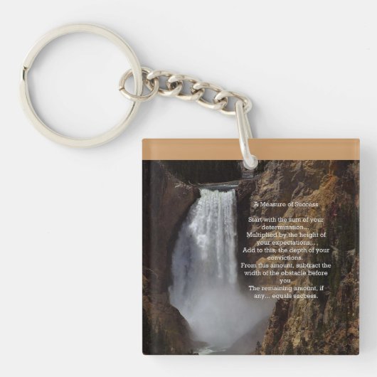 Mate van succes sleutelhanger (voorkant)