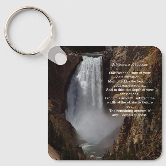 Mate van succes sleutelhanger (Voorkant)