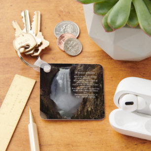 Mate van succes sleutelhanger